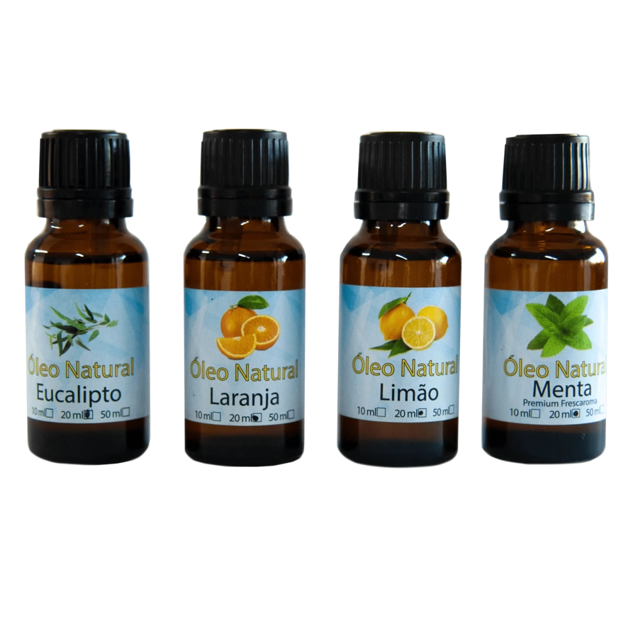 Caixa de Óleos Sortidos 20ml (4 unid.)